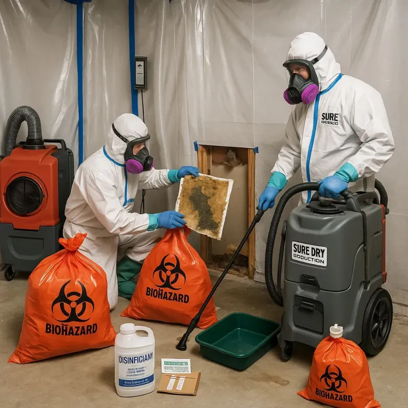 Contaminated Water Handling Protocols process in Lindstrom, MN