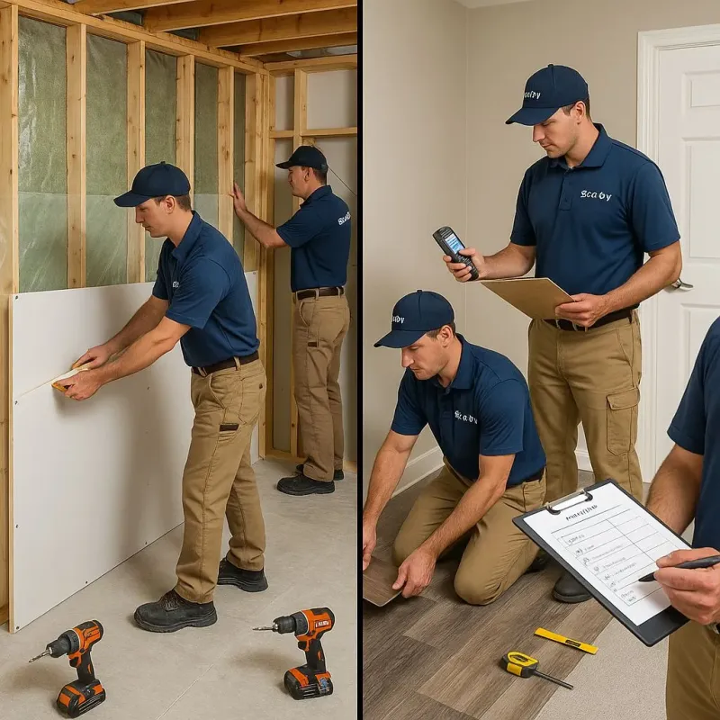 Repairs and Reconstruction process in Lindstrom, MN